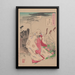 Mond des Tempels Horin - Tsukioka Yoshitoshi — gerahmtes Bild an der Wand