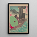 Lune d'Itsukushima - Tsukioka Yoshitoshi — gerahmtes Bild an der Wand