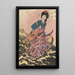 Jga hongetsu - Tsukioka Yoshitoshi — gerahmtes Bild an der Wand