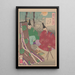Dame Gosechi - Tsukioka Yoshitoshi — gerahmtes Bild an der Wand