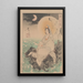 Lune de la mer du Sud Nankai no tsuki - Tsukioka Yoshitoshi — gerahmtes Bild an der Wand