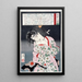 Muraoka des Clan Konoe gefesselt - Tsukioka Yoshitoshi — gerahmtes Bild an der Wand