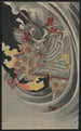 Nunobiki no Taki Akugenta Yoshihira no Naniwa Jir o Utsu - Tsukioka Yoshitoshi — Ansicht des Kunstwerks