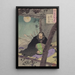 Semimaru - Tsukioka Yoshitoshi — gerahmtes Bild an der Wand