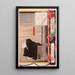 Soixante-seizième empereur Sutoku - Tsukioka Yoshitoshi — gerahmtes Bild an der Wand