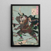 Lune de Shinkan Shinkan no tsuki - Tsukioka Yoshitoshi — gerahmtes Bild an der Wand