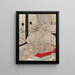 Taira no Kiyomori - Tsukioka Yoshitoshi — gerahmtes Bild an der Wand