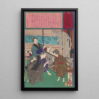 Tsukioka Yoshitoshi - The Osaka Youth Who Regained His Speech after His Fathers Death.webp