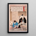 La princesse Tokugawa Yhime - Tsukioka Yoshitoshi — gerahmtes Bild an der Wand