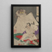 Tsuchigumo - Tsukioka Yoshitoshi — gerahmtes Bild an der Wand