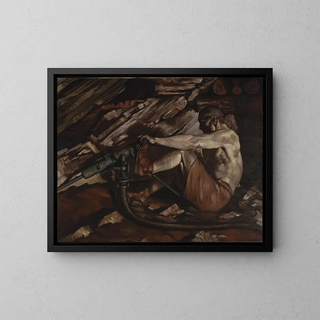 L'or ist dort, wo man es findet - Tyrone Comfort — gerahmtes Bild an der Wand