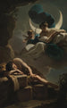 Séléné und Endymion - Ubaldo Gandolfi — Ansicht des Kunstwerks