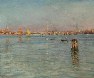 Morgen in Venedig - Ugo Flumiani — Ansicht des Kunstwerks