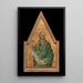Der Prophet Jesaja - Ugolino di Nerio — gerahmtes Bild an der Wand