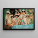 Das Balkon - Ulpiano Checa — gerahmtes Bild an der Wand