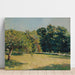 Reproduktion des Gemäldes Ein Garten in Trouville - Gustave Caillebotte