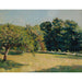 Reproduktion des Gemäldes Ein Garten in Trouville - Gustave Caillebotte