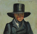 Ein kleiner Junge mit einem großen Hut - Julius Friedländer — Ansicht des Kunstwerks