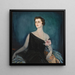 Ein Porträt von May Fleishhacker - Federico Beltrán Masses — gerahmtes Bild an der Wand