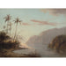 Reproduktion des Gemäldes Ein Bach bei Saint-Thomas (Vereinigte Jungferninseln) - Camille Pissarro
