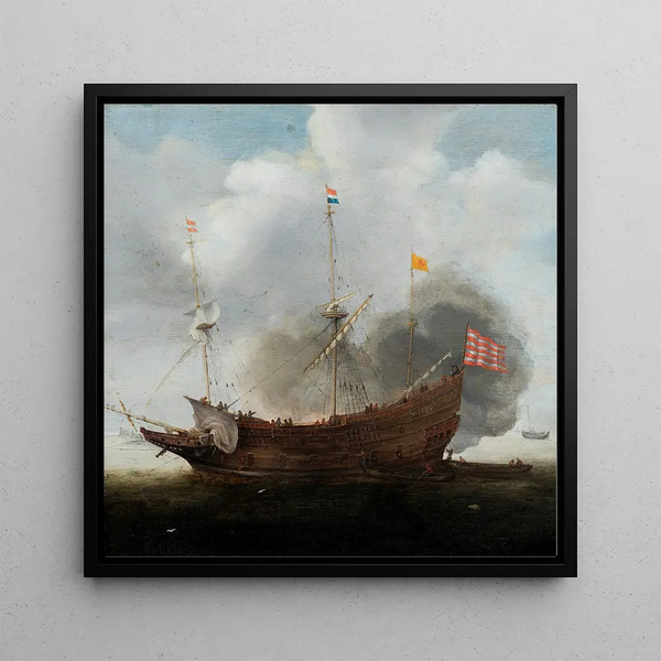 Un vaisseau de guerre - Hendrik Cornelisz Vroom