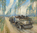 Eine Hispano-Suiza in einer Zypressenallee - Frederick Gordon Crosby — Ansicht des Kunstwerks