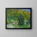 Reproduktion des Gemäldes Eine Allee in einem öffentlichen Garten in Arles - Vincent Van Gogh