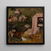 Eine Allegorie der Unmäßigkeit - Hieronymus Bosch — gerahmtes Bild an der Wand