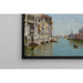 Reproduktion des Gemäldes Eine Gondel in der Nähe von Santa Maria della Salute - Antonietta Brandeis