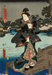 Schwarzes Gemälde - Utagawa Kunisada Toyokuni III — Ansicht des Kunstwerks