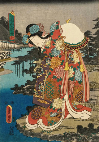 Utagawa Kunisada Toyokuni III - Red.webp