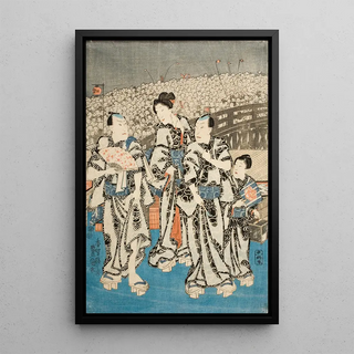 Utagawa Kunisada Toyokuni III - Summer Celebration in Edo.webp