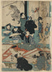 Kinder beim Malen lernen - Utagawa Kuniyoshi — Ansicht des Kunstwerks