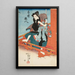 Iwai Hanshir V in der Rolle des Shirai Gonpachi - Utagawa Kuniyoshi — gerahmtes Bild an der Wand