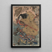 Kinhyshi yrin héros du Suikoden - Utagawa Kuniyoshi — gerahmtes Bild an der Wand