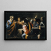 Der Abfall des Petrus - Valentin de Boulogne — gerahmtes Bild an der Wand