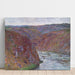 Reproduktion des Gemäldes Vallée de la Creuse (jour gris) - Claude Monet