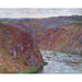 Reproduktion des Gemäldes Vallée de la Creuse (jour gris) - Claude Monet