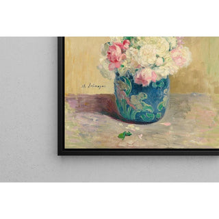 Vase de Fleurs - Henri Lebasque | Reproduction Tableau Décoration murale affiche copie