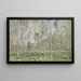 Landschaft mit Bäumen um 1910 - Vasili Ivanovich Denisov — gerahmtes Bild an der Wand