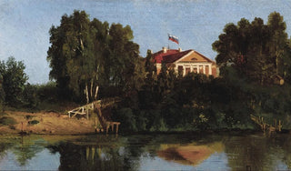 Vasily Dmitrievich Polenov - Landscape with House.webp