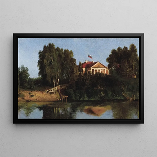 Vasily Dmitrievich Polenov - Landscape with House.webp