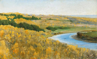 Vasily Dmitrievich Polenov - The River Oka In Golden Autumn.webp