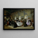 Klosterschulraum-Gemälde - Vasily Perov — gerahmtes Bild an der Wand