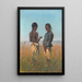 Kinder des Solon-Stammes - Vasily Vereshchagin — gerahmtes Bild an der Wand