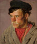 Studie eines Bauernkopfes - Vasily Vereshchagin — Ansicht des Kunstwerks