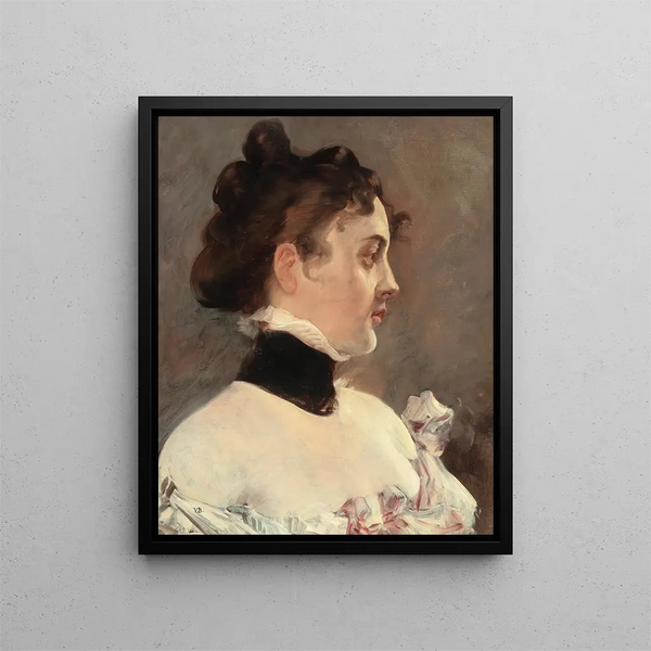 Vclav Brok - Young Woman in Profile.webp