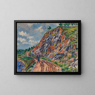 Vclav pla - Landscape Near Pyel.webp