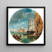 Venedig, La Giudecca - James Holland — gerahmtes Bild an der Wand