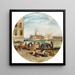 Venedig, Blick auf San Giorgio Maggiore - James Holland — gerahmtes Bild an der Wand